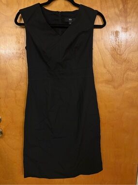 Wilfred Black Midi Sheath Dress
